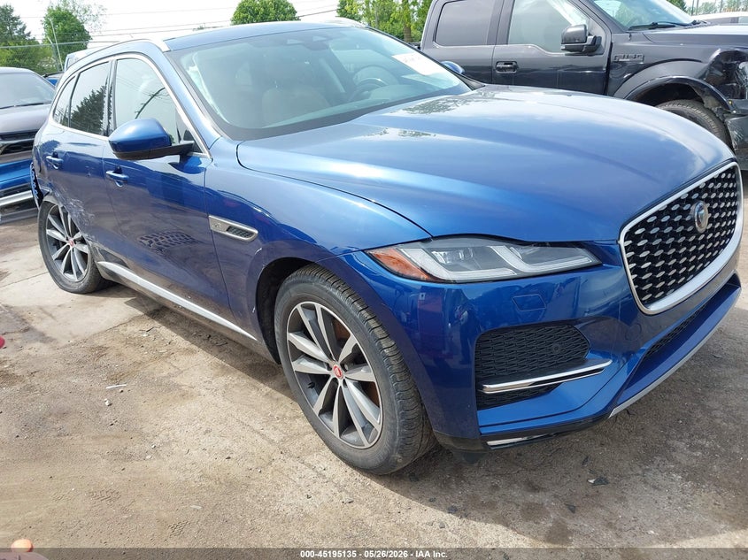 2022 Jaguar F-pace VIN SADCJ2EX1NA702930 IAAI salvage auction — RIGHT REAR, Clear (Michigan), sold $9,400 on 2026-07-30 (photo 1)
