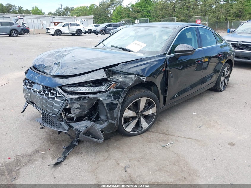 2025 Audi VIN WAU2BCFU4SN032290 IAAI salvage auction — FRONT END, Mv-907A (New York), sold $13,900 on 2026-07-28 (photo 2)