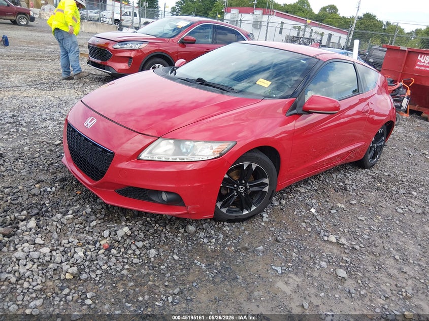 2014 Honda Cr-z VIN JHMZF1D64ES003228 IAAI salvage auction — REAR END, Salvage (West Virginia), sold $25 on 2026-07-29 (photo 2)
