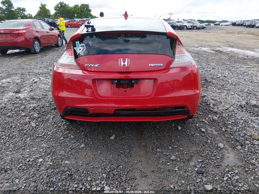 2014 Honda Cr-z VIN JHMZF1D64ES003228 IAAI salvage auction — REAR END, Salvage (West Virginia), sold $25 on 2026-07-29 (photo 6)