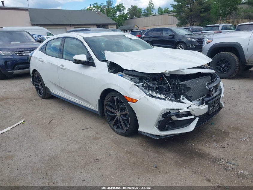 2021 Honda Civic VIN SHHFK7H99MU417462 IAAI salvage auction — FRONT END, Salvage Title, sold $6,100 on 2026-07-12 (photo 1)