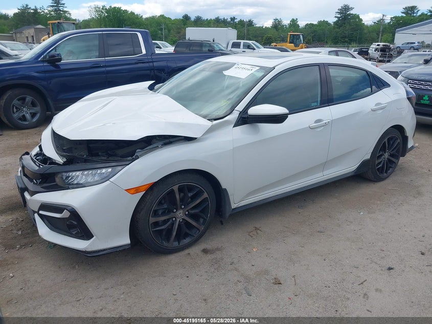2021 Honda Civic VIN SHHFK7H99MU417462 IAAI salvage auction — FRONT END, Salvage Title, sold $6,100 on 2026-07-12 (photo 2)