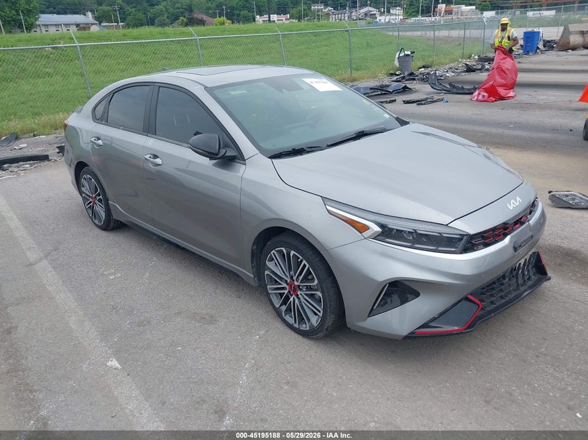2022 Kia Forte VIN 3KPF44AC5NE476483 IAAI salvage auction — FRONT END, Salvage Title, sold $2,600 on 2026-07-28 (photo 1)