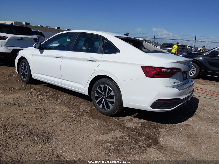2023 Volkswagen Jetta VIN 3VW5M7BU7PM021693 IAAI salvage auction — HAIL, Salvage Title, sold $5,000 on 2026-07-09 (photo 3)
