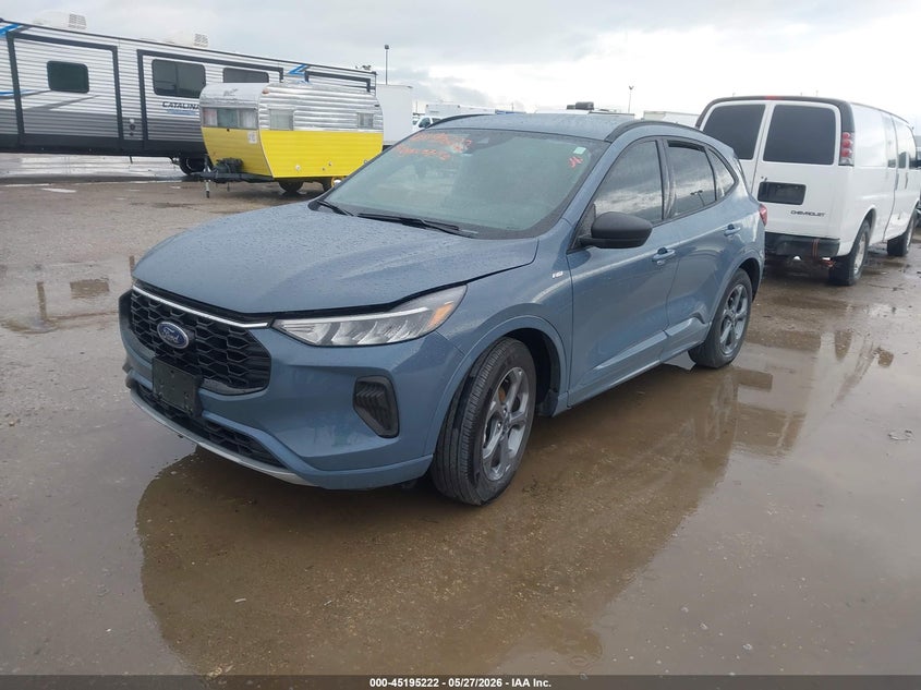 2023 Ford Escape VIN 1FMCU0MN7PUA37004 IAAI salvage auction — SIDE, Original (Texas), sold $7,775 on 2026-07-29 (photo 2)