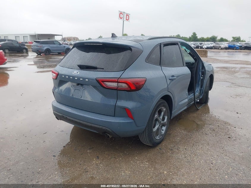 2023 Ford Escape VIN 1FMCU0MN7PUA37004 IAAI salvage auction — SIDE, Original (Texas), sold $7,775 on 2026-07-29 (photo 4)