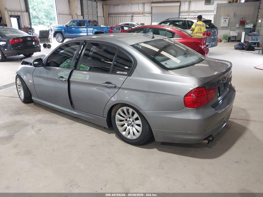 2009 BMW 3 series VIN WBAPH77509NM47152 IAAI salvage auction — FRONT END, Salvage (North Carolina), sold $450 on 2026-07-16 (photo 3)