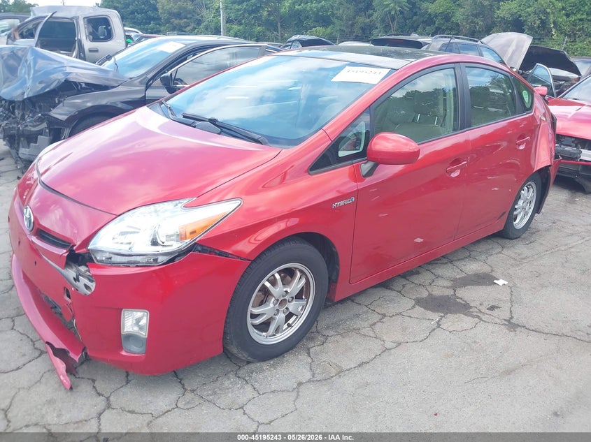 2010 Toyota Prius VIN JTDKN3DU9A5119453 IAAI salvage auction — REAR END, Salvage (South Carolina), sold $625 on 2026-07-08 (photo 2)