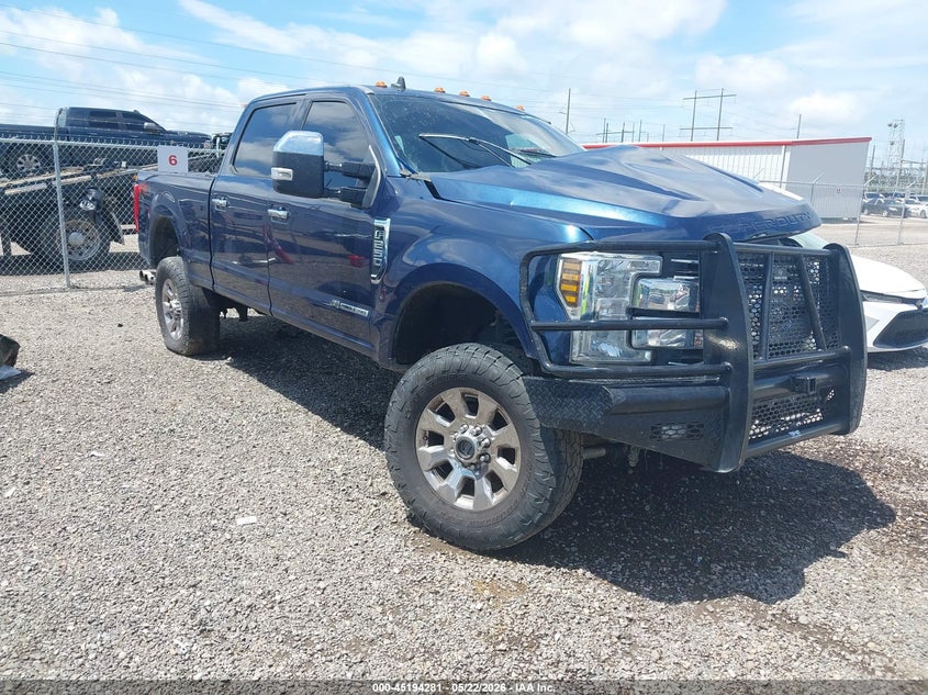 2019 Ford F250 VIN 1FT7W2BT3KEF27441 IAAI salvage auction — LEFT SIDE, Salvage (Louisiana), sold $10,250 on 2026-07-29 (photo 1)