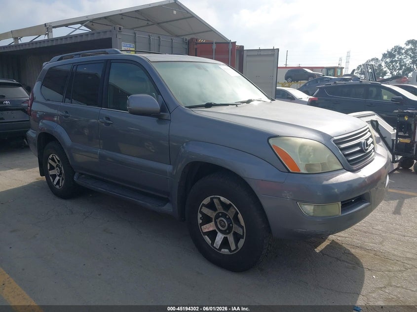 2006 Lexus Gx VIN JTJBT20X960124332 IAAI salvage auction — RIGHT SIDE, Mv-907A (New York), sold $1,450 on 2026-07-22 (photo 1)