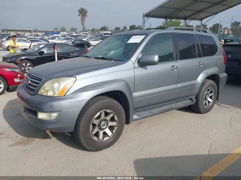 2006 Lexus Gx VIN JTJBT20X960124332 IAAI salvage auction — RIGHT SIDE, Mv-907A (New York), sold $1,450 on 2026-07-22 (photo 2)