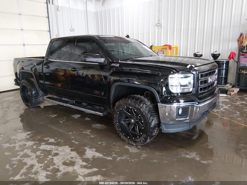 2014 Gmc SIERRA VIN 3GTU2UEC2EG367362 IAAI salvage auction — HAIL, Salvage (Kansas), sold $6,800 on 2026-07-24 (photo 1)