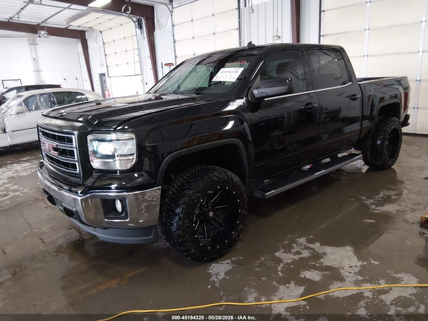 2014 Gmc SIERRA VIN 3GTU2UEC2EG367362 IAAI salvage auction — HAIL, Salvage (Kansas), sold $6,800 on 2026-07-24 (photo 2)