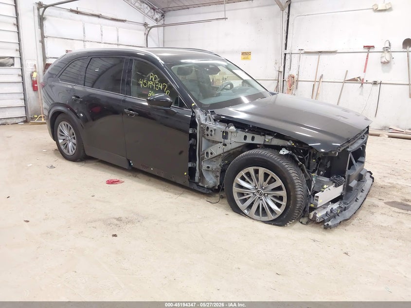 2024 Mazda Cx-90 VIN JM3KKBHDXR1114270 IAAI salvage auction — RIGHT FRONT, Salvage Title, sold $8,075 on 2026-07-16 (photo 1)