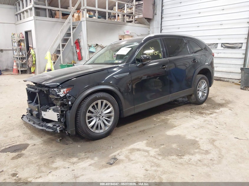 2024 Mazda Cx-90 VIN JM3KKBHDXR1114270 IAAI salvage auction — RIGHT FRONT, Salvage Title, sold $8,075 on 2026-07-16 (photo 2)