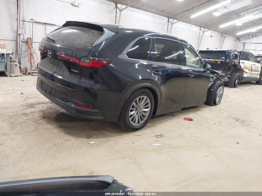 2024 Mazda Cx-90 VIN JM3KKBHDXR1114270 IAAI salvage auction — RIGHT FRONT, Salvage Title, sold $8,075 on 2026-07-16 (photo 4)