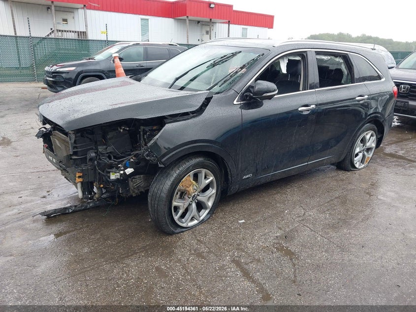 2020 Kia Sorento VIN 5XYPKDA5XLG689425 IAAI salvage auction — FRONT & REAR, Salvage - Greater Than 75% (Maryland), sold $1,450 on 2026-07-09 (photo 2)