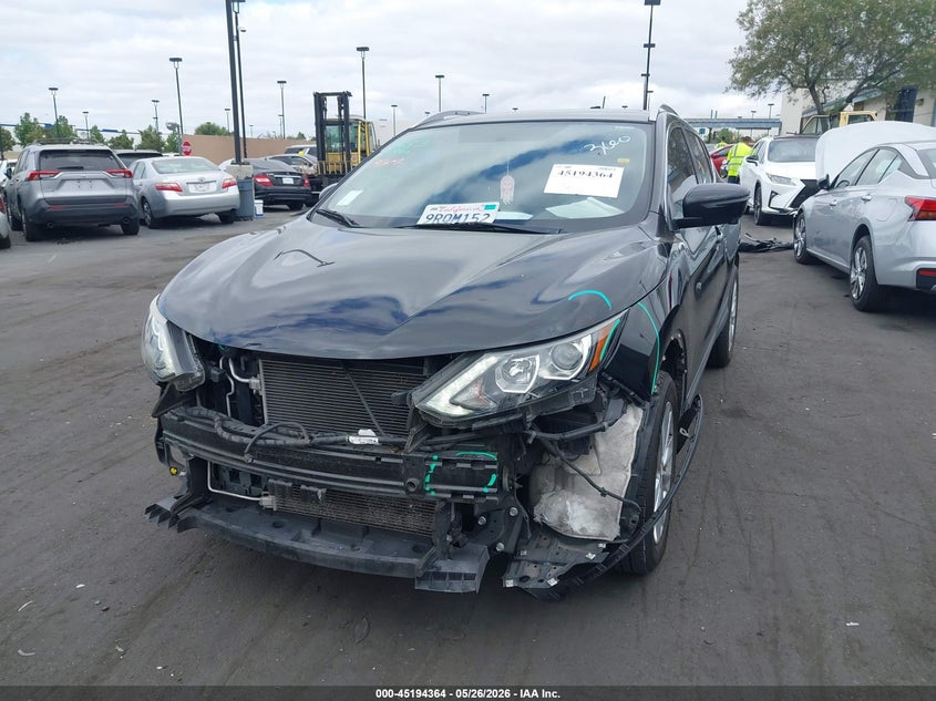 2017 Nissan Rogue VIN JN1BJ1CP8HW024076 IAAI salvage auction — FRONT & REAR, Salvage Title, sold $1,550 on 2026-07-24 (photo 6)