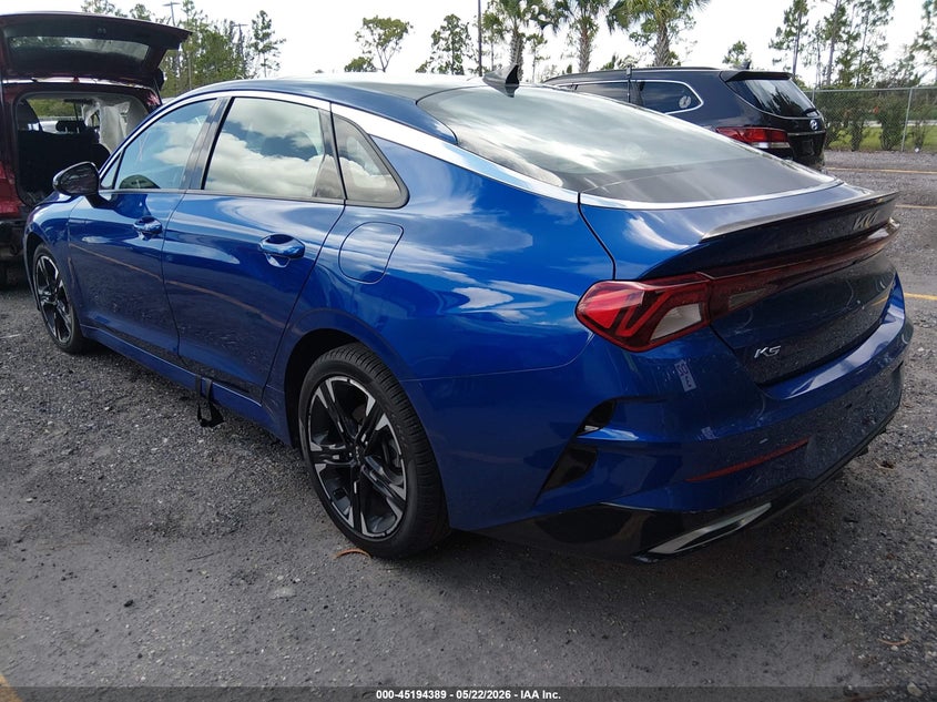 2022 Kia K5 VIN 5XXG64J27NG098809 IAAI salvage auction — FRONT END, Rebuildable (Florida), sold $4,500 on 2026-07-27 (photo 3)