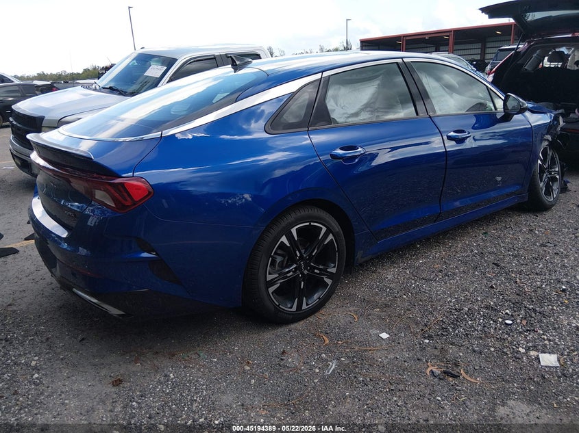 2022 Kia K5 VIN 5XXG64J27NG098809 IAAI salvage auction — FRONT END, Rebuildable (Florida), sold $4,500 on 2026-07-27 (photo 4)