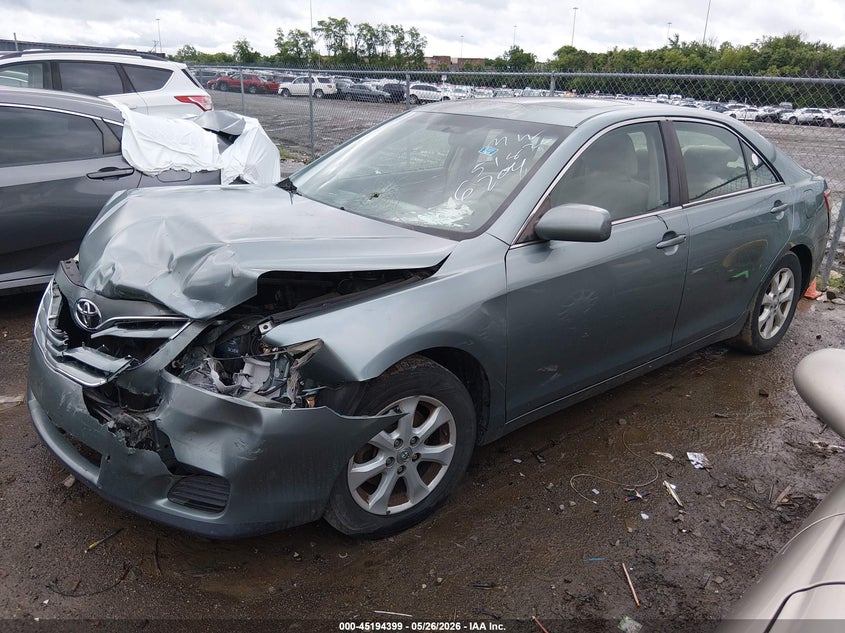 2011 Toyota Camry VIN 4T1BF3EK7BU626204 IAAI salvage auction — LEFT FRONT, Salvage (Tennessee), sold $475 on 2026-07-11 (photo 2)