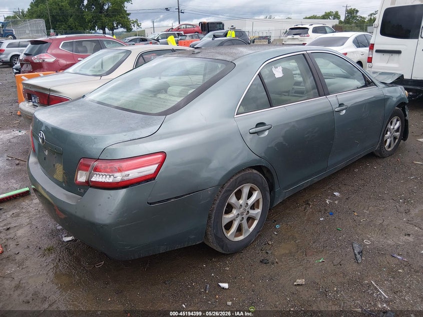 2011 Toyota Camry VIN 4T1BF3EK7BU626204 IAAI salvage auction — LEFT FRONT, Salvage (Tennessee), sold $475 on 2026-07-11 (photo 4)