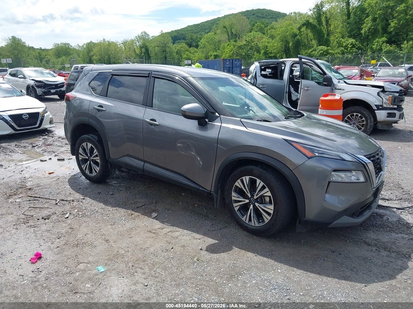 2023 Nissan Rogue VIN JN8BT3BA4PW420458 IAAI salvage auction — FRONT END, Salvage Title, sold $4,650 on 2026-07-11 (photo 1)