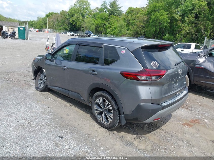 2023 Nissan Rogue VIN JN8BT3BA4PW420458 IAAI salvage auction — FRONT END, Salvage Title, sold $4,650 on 2026-07-11 (photo 3)