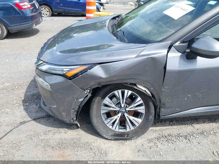 2023 Nissan Rogue VIN JN8BT3BA4PW420458 IAAI salvage auction — FRONT END, Salvage Title, sold $4,650 on 2026-07-11 (photo 6)