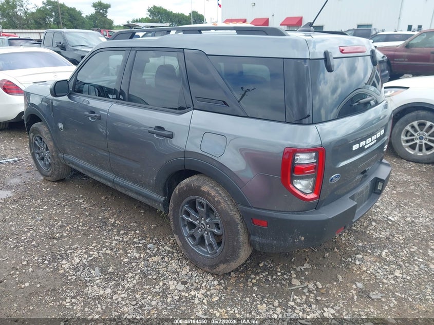 2024 Ford Bronco sport VIN 3FMCR9B60RRF14948 IAAI salvage auction — RIGHT SIDE, Wait Title, sold $10,000 on 2026-08-18 (photo 3)