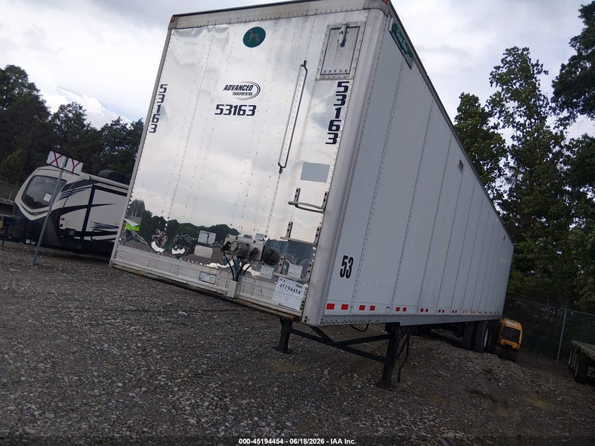 2011 Great dane trailers Unknown VIN 1GRAP0620BT555854 IAAI salvage auction — REAR END, Clear (Tennessee), sold $1,950 on 2026-07-31 (photo 2)