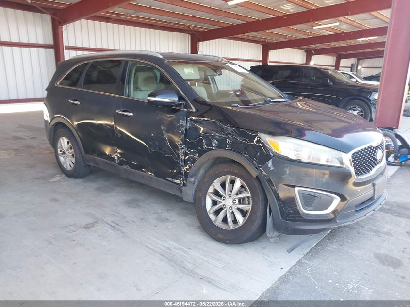 2016 Kia Sorento VIN 5XYPGDA52GG028821 IAAI salvage auction — RIGHT SIDE, Salvage (California), sold $975 on 2026-07-07 (photo 1)
