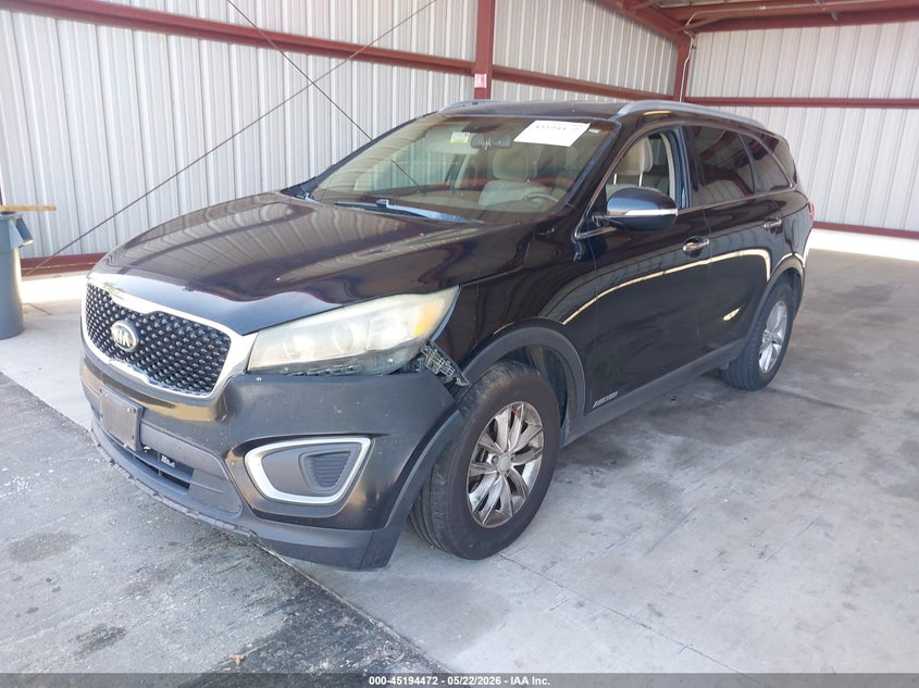 2016 Kia Sorento VIN 5XYPGDA52GG028821 IAAI salvage auction — RIGHT SIDE, Salvage (California), sold $975 on 2026-07-07 (photo 2)