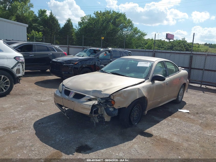 2004 Pontiac Grand am VIN 1G2NF52E24M535022 IAAI salvage auction — LEFT FRONT, Clear (Oklahoma), sold $225 on 2026-07-08 (photo 2)