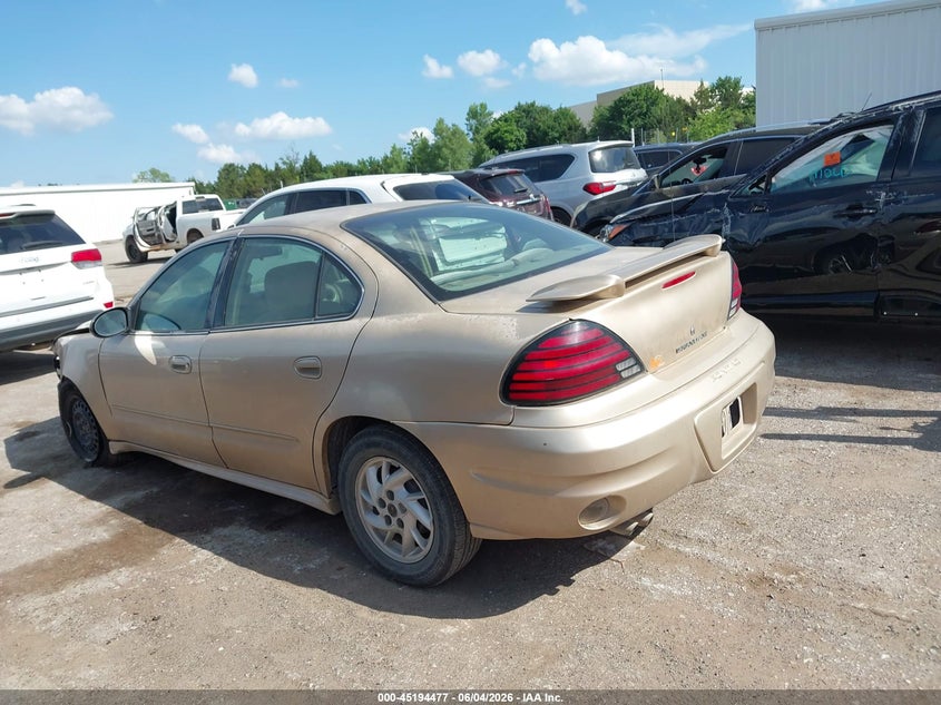 2004 Pontiac Grand am VIN 1G2NF52E24M535022 IAAI salvage auction — LEFT FRONT, Clear (Oklahoma), sold $225 on 2026-07-08 (photo 3)