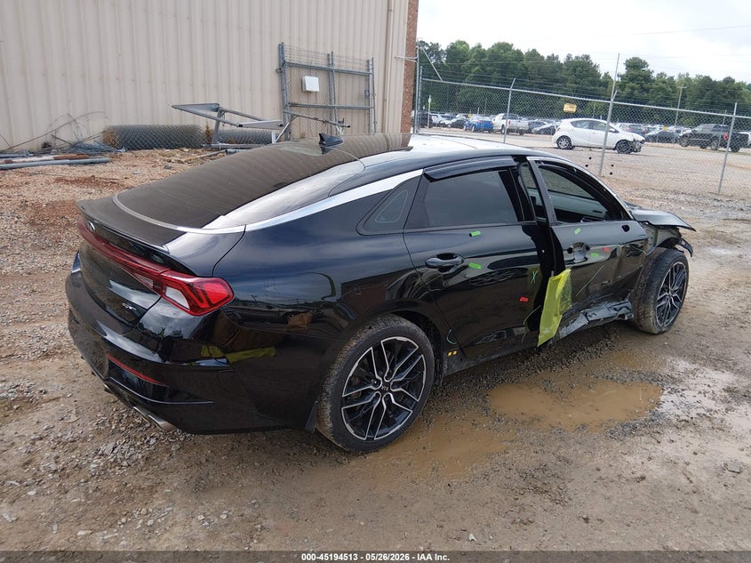 2021 Kia K5 VIN 5XXG44J84MG080535 IAAI salvage auction — RIGHT SIDE, Salvage (North Carolina), sold $4,825 on 2026-07-27 (photo 4)