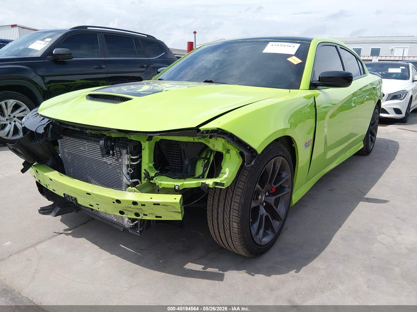 2023 Dodge Charger VIN 2C3CDXGJ9PH627248 IAAI salvage auction — FRONT END, Original (Texas), sold $23,700 on 2026-07-28 (photo 2)