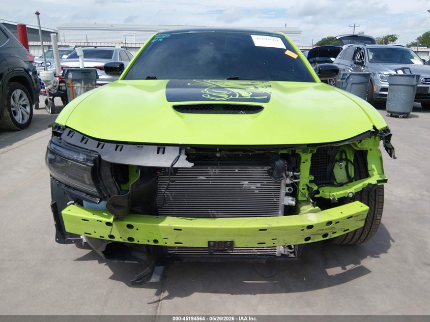 2023 Dodge Charger VIN 2C3CDXGJ9PH627248 IAAI salvage auction — FRONT END, Original (Texas), sold $23,700 on 2026-07-28 (photo 6)