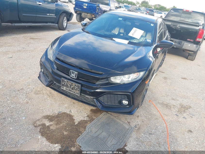 2018 Honda Civic VIN SHHFK7H46JU207708 IAAI salvage auction — REAR END, Salvage (Texas), sold $5,750 on 2026-07-15 (photo 2)