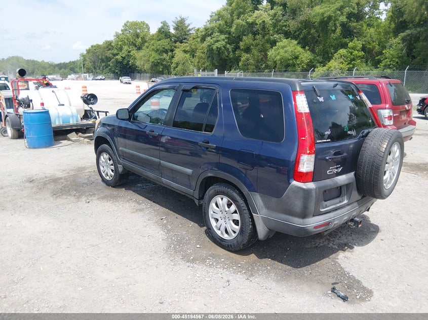 2006 Honda Cr-v VIN SHSRD78816U422960 IAAI salvage auction — NORMAL WEAR, Clear (Tennessee), sold $600 on 2026-07-21 (photo 3)