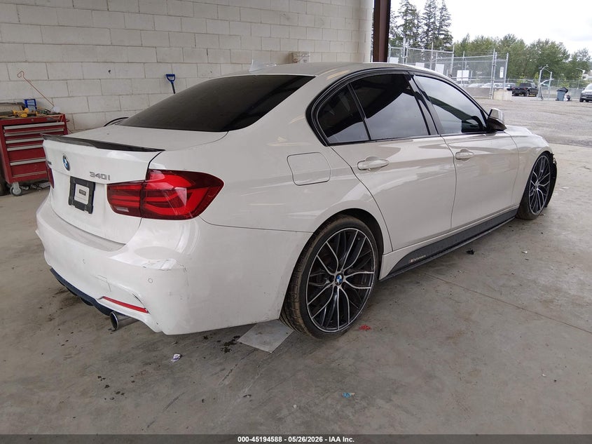 2018 BMW 3er VIN WBA8B7C51JA573138 IAAI salvage auction — FRONT END, Bill Of Sale (Washington), sold $14,650 on 2026-07-08 (photo 4)