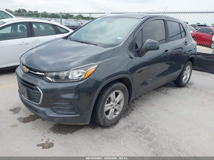 2020 Chevrolet Trax VIN 3GNCJKSB2LL211428 IAAI salvage auction — RIGHT SIDE, Salvage (Texas), sold $2,250 on 2026-07-09 (photo 2)