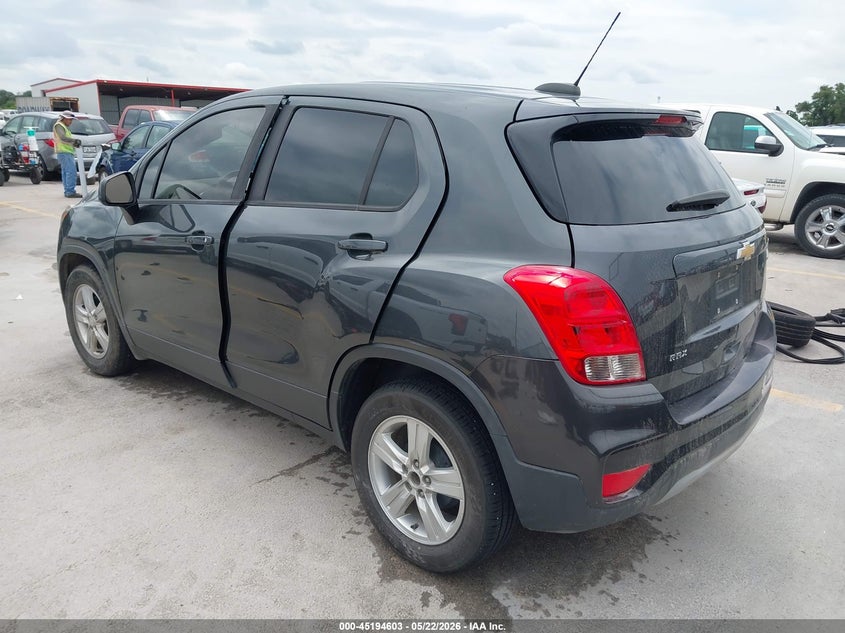 2020 Chevrolet Trax VIN 3GNCJKSB2LL211428 IAAI salvage auction — RIGHT SIDE, Salvage (Texas), sold $2,250 on 2026-07-09 (photo 3)