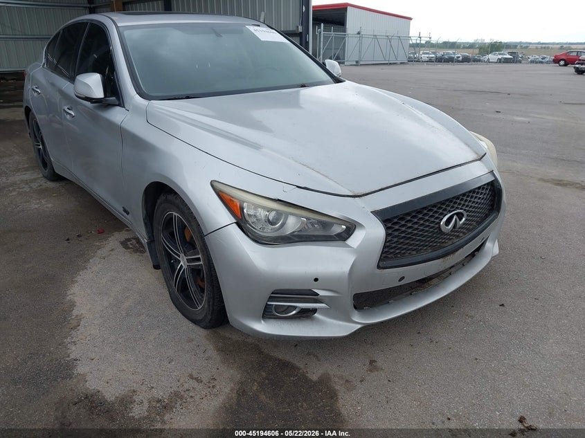 2014 Infiniti Q50 VIN JN1BV7APXEM689286 IAAI salvage auction — NORMAL WEAR, Certificate Of Title (Nebraska), sold $775 on 2026-07-09 (photo 6)