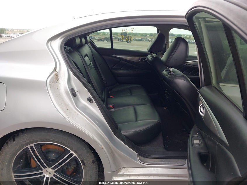2014 Infiniti Q50 VIN JN1BV7APXEM689286 IAAI salvage auction — NORMAL WEAR, Certificate Of Title (Nebraska), sold $775 on 2026-07-09 (photo 8)
