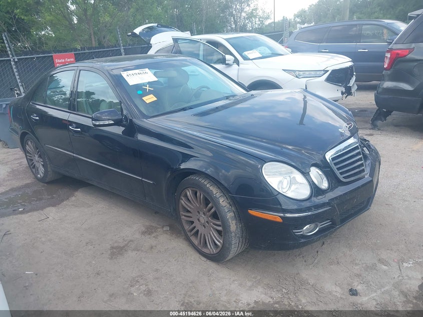 2008 Mercedes-benz E-klasse VIN WDBUF87X68B203023 IAAI salvage auction — LEFT FRONT, Salvage (Missouri), sold $475 on 2026-07-08 (photo 1)