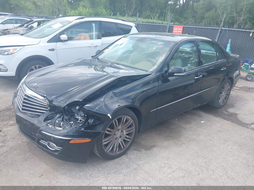 2008 Mercedes-benz E-klasse VIN WDBUF87X68B203023 IAAI salvage auction — LEFT FRONT, Salvage (Missouri), sold $475 on 2026-07-08 (photo 2)