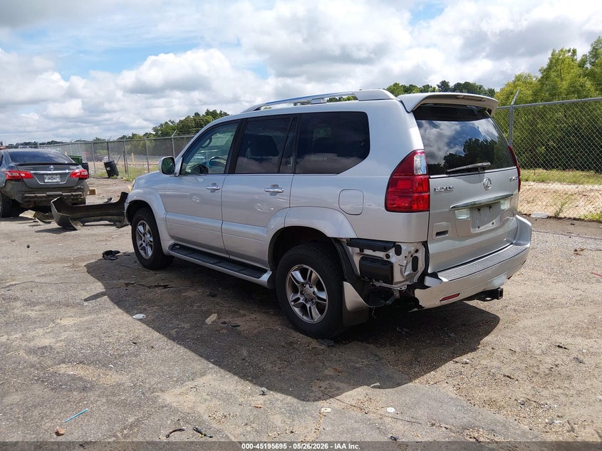 2008 Lexus Gx 470 VIN JTJBT20X080163846 IAAI salvage auction — LEFT FRONT, Salvage (Mississippi), sold $3,150 on 2026-07-08 (photo 3)