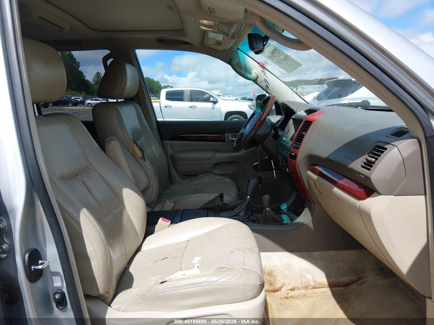 2008 Lexus Gx 470 VIN JTJBT20X080163846 IAAI salvage auction — LEFT FRONT, Salvage (Mississippi), sold $3,150 on 2026-07-08 (photo 5)
