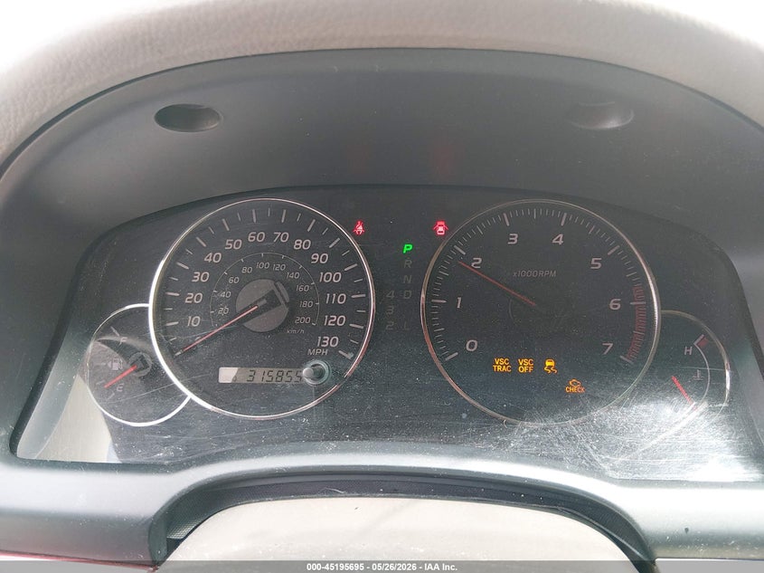 2008 Lexus Gx 470 VIN JTJBT20X080163846 IAAI salvage auction — LEFT FRONT, Salvage (Mississippi), sold $3,150 on 2026-07-08 (photo 7)